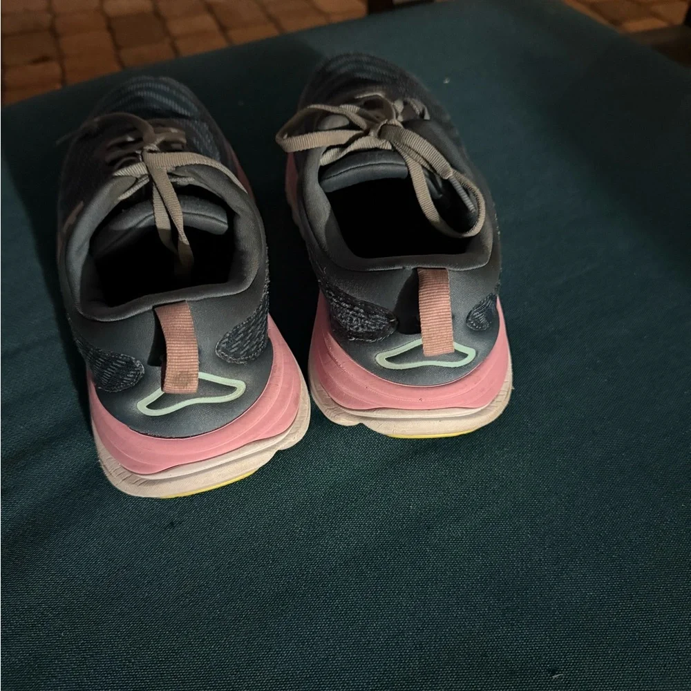 Hoka Gaviota 5, Laufschuh, Damen, Anchor/Grapefruit  size 11 - Picture 7 of 10
